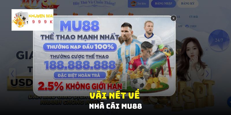 Vài nét về nhà cái Mu88